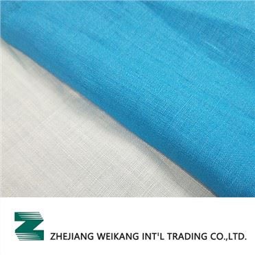 リネン無地染め生地